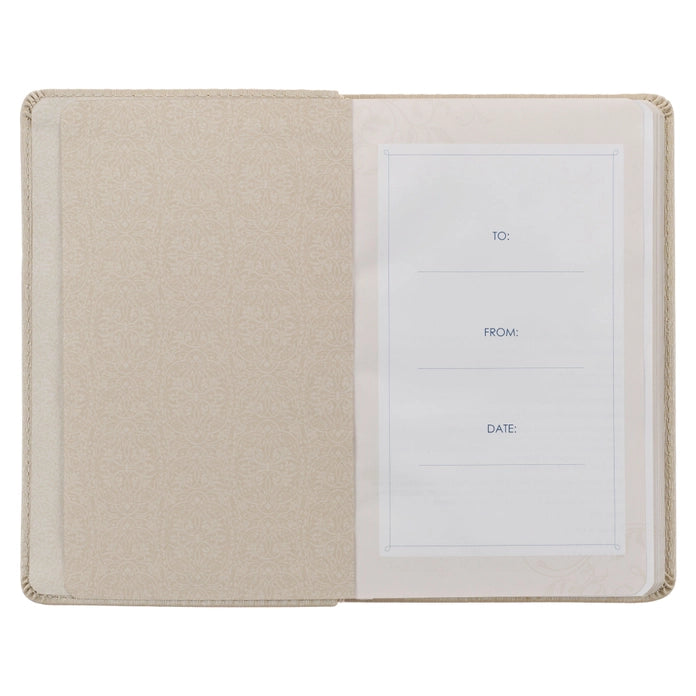 101 Prayers for Mr. & Mrs. Gold Faux Leather Prayer Book