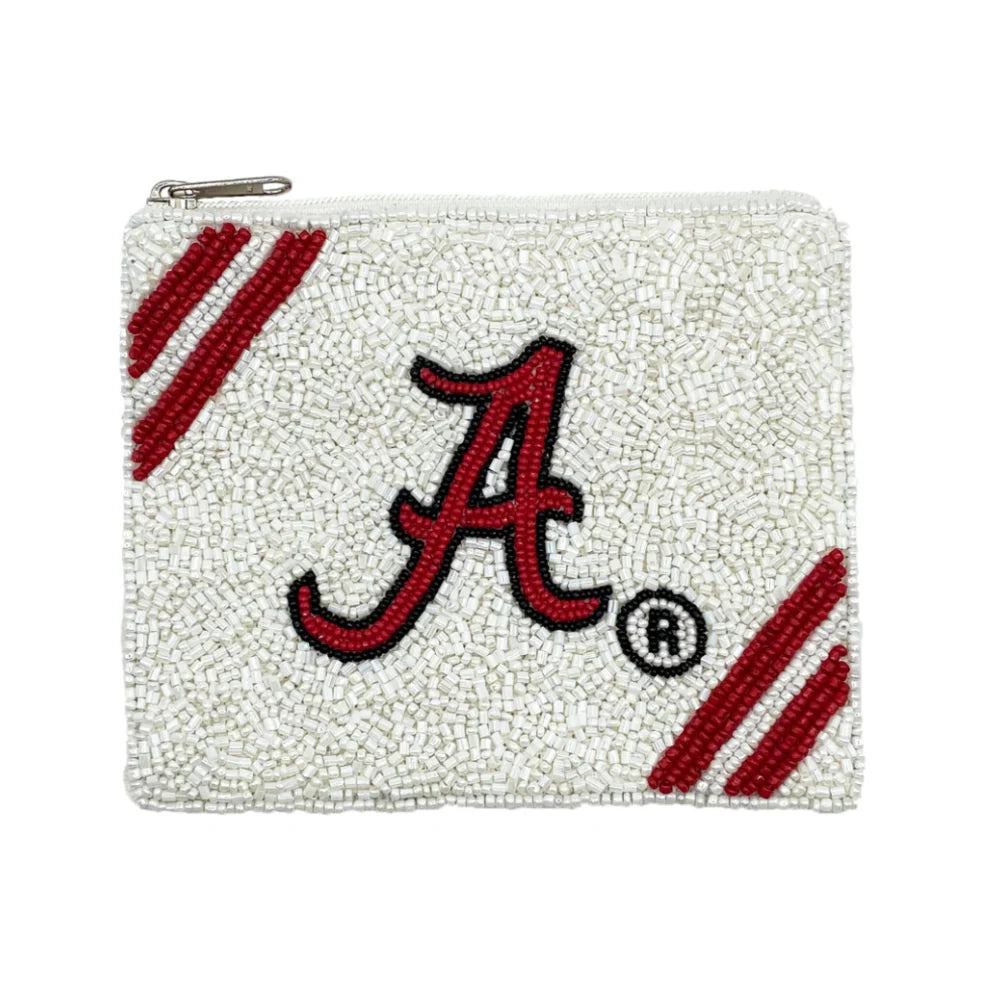 Alabama Beaded Coin Pouch