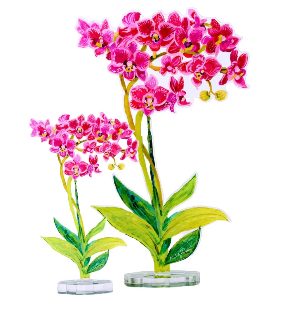 Acrylic Aphrodite Orchid Flower