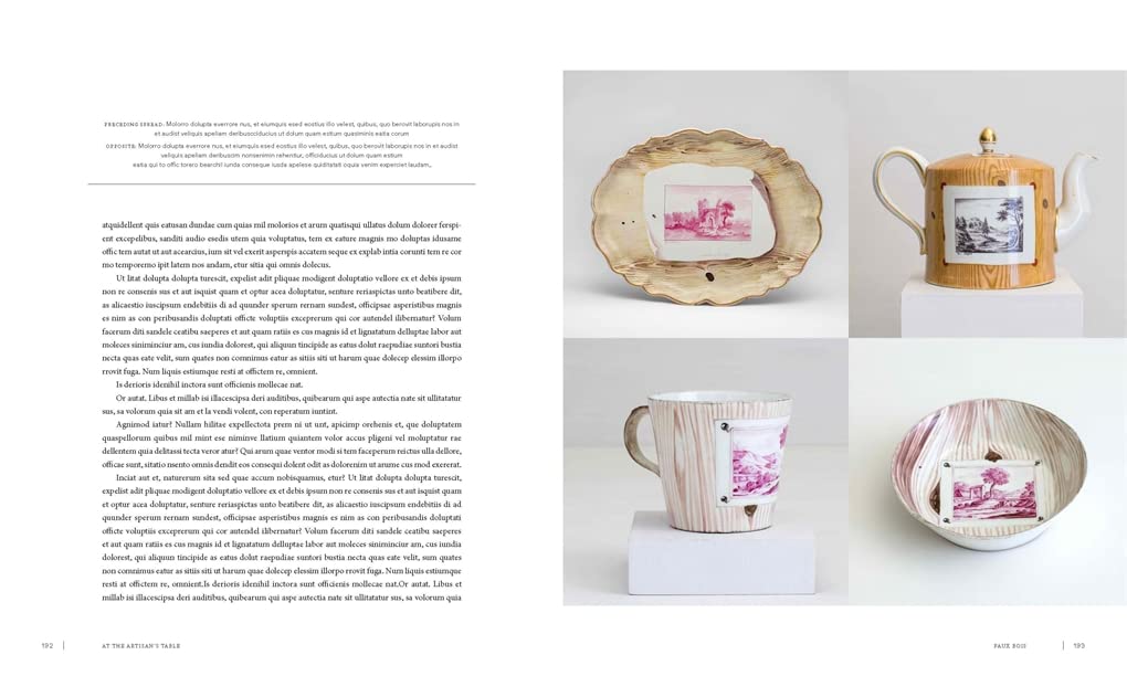 At the Artisan's Table Book