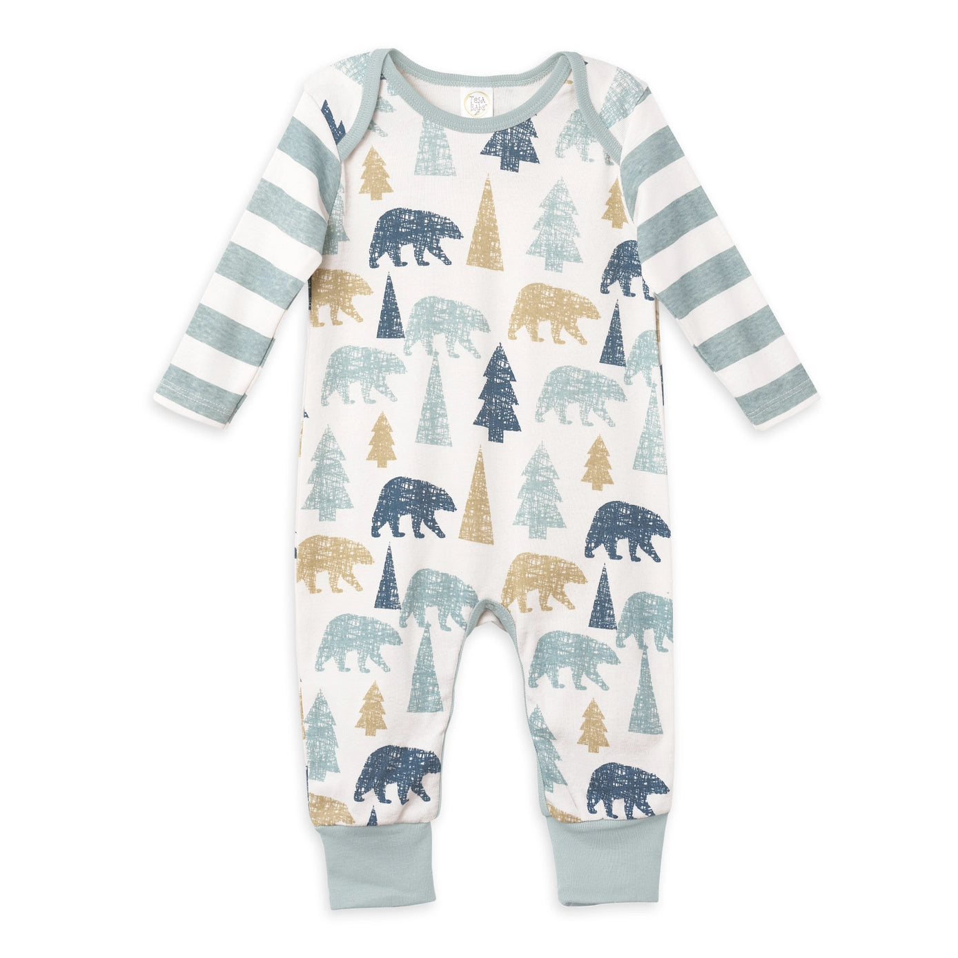 Bear Mountain Baby Boy Cotton Romper