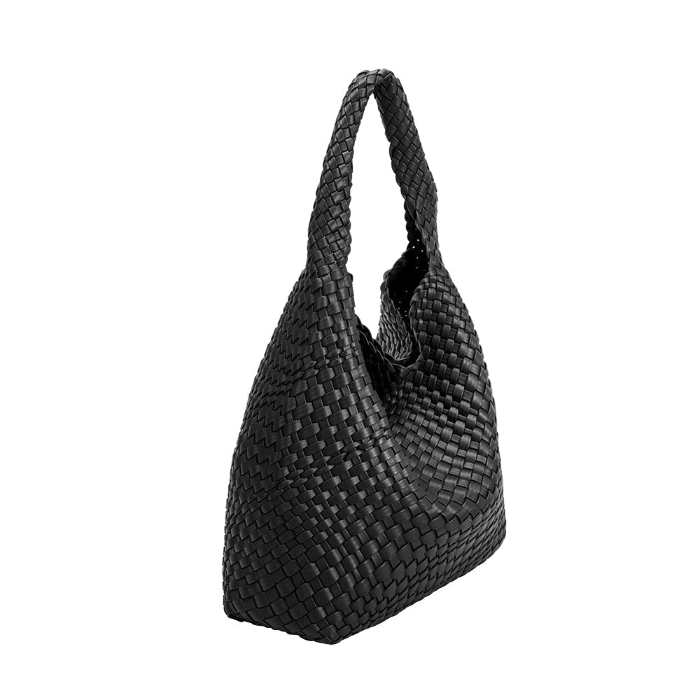 Melie Bianco Johanna Black Shoulder Bag