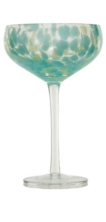 Confetti Champagne Coupe Glass