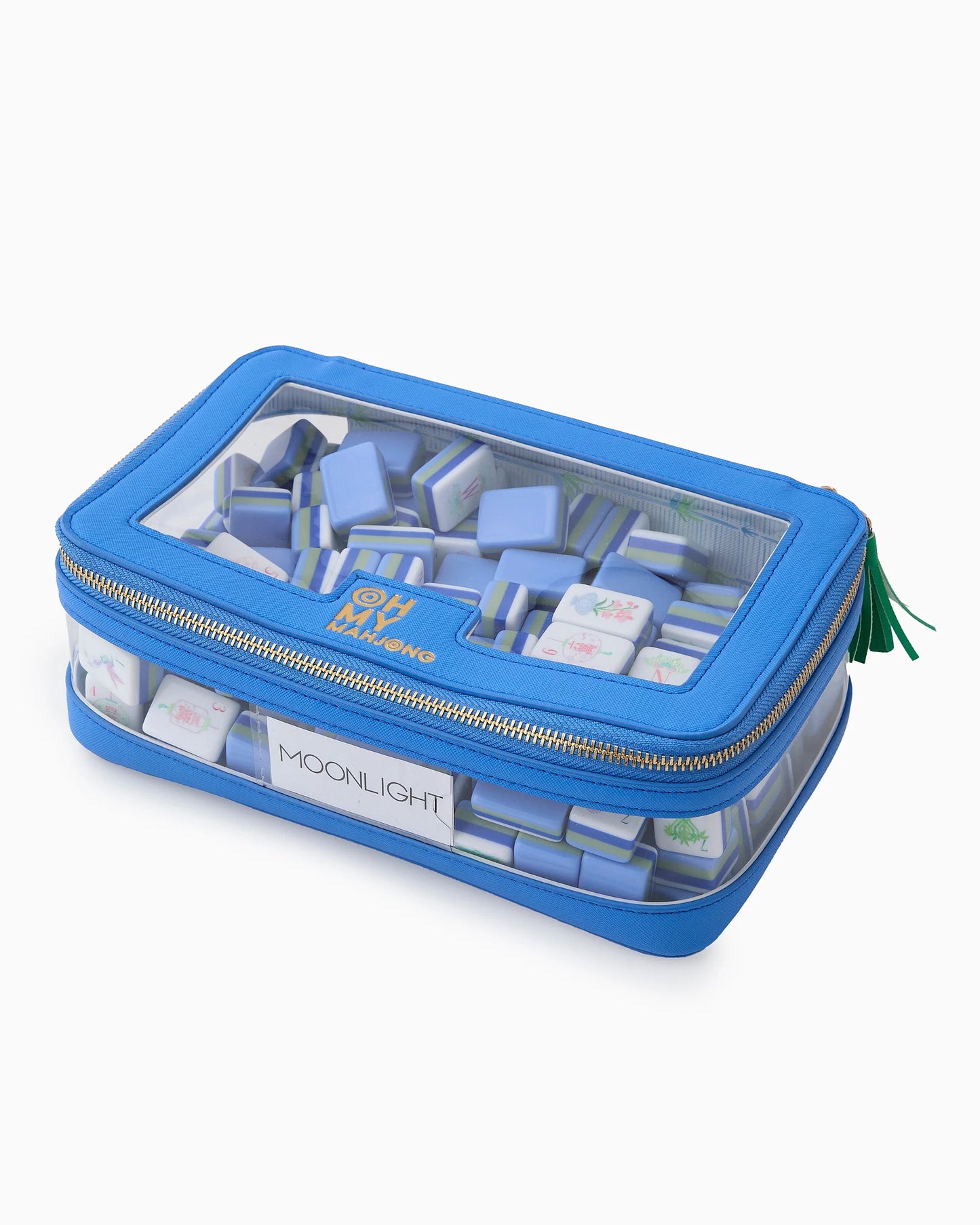 Blue Tile Storage Bag