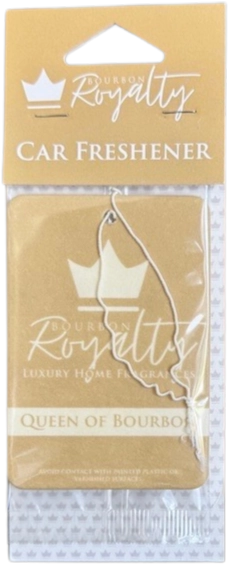 Bourbon Royalty Car Freshener