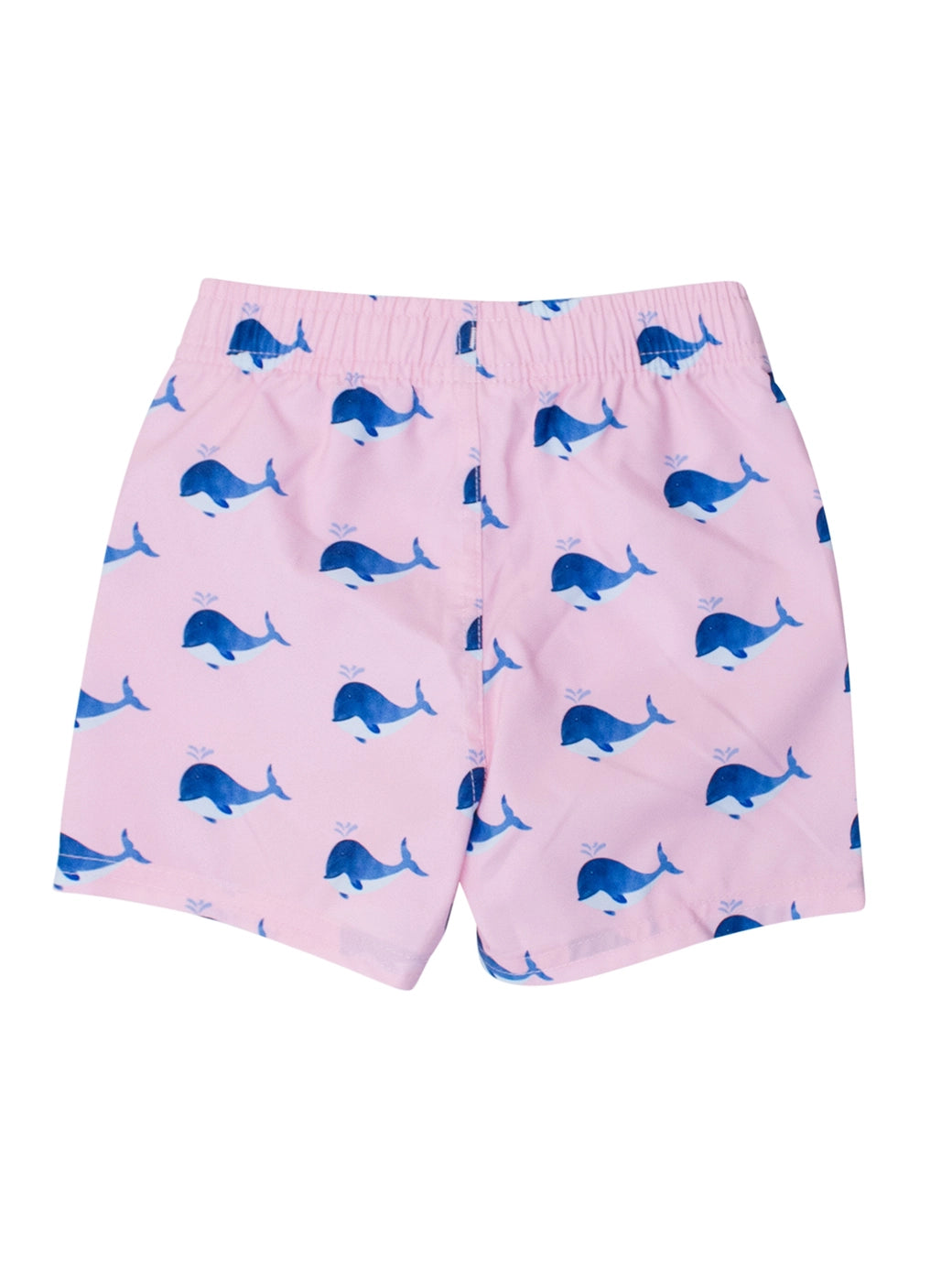 Pink Whale Friends Swim Trunks