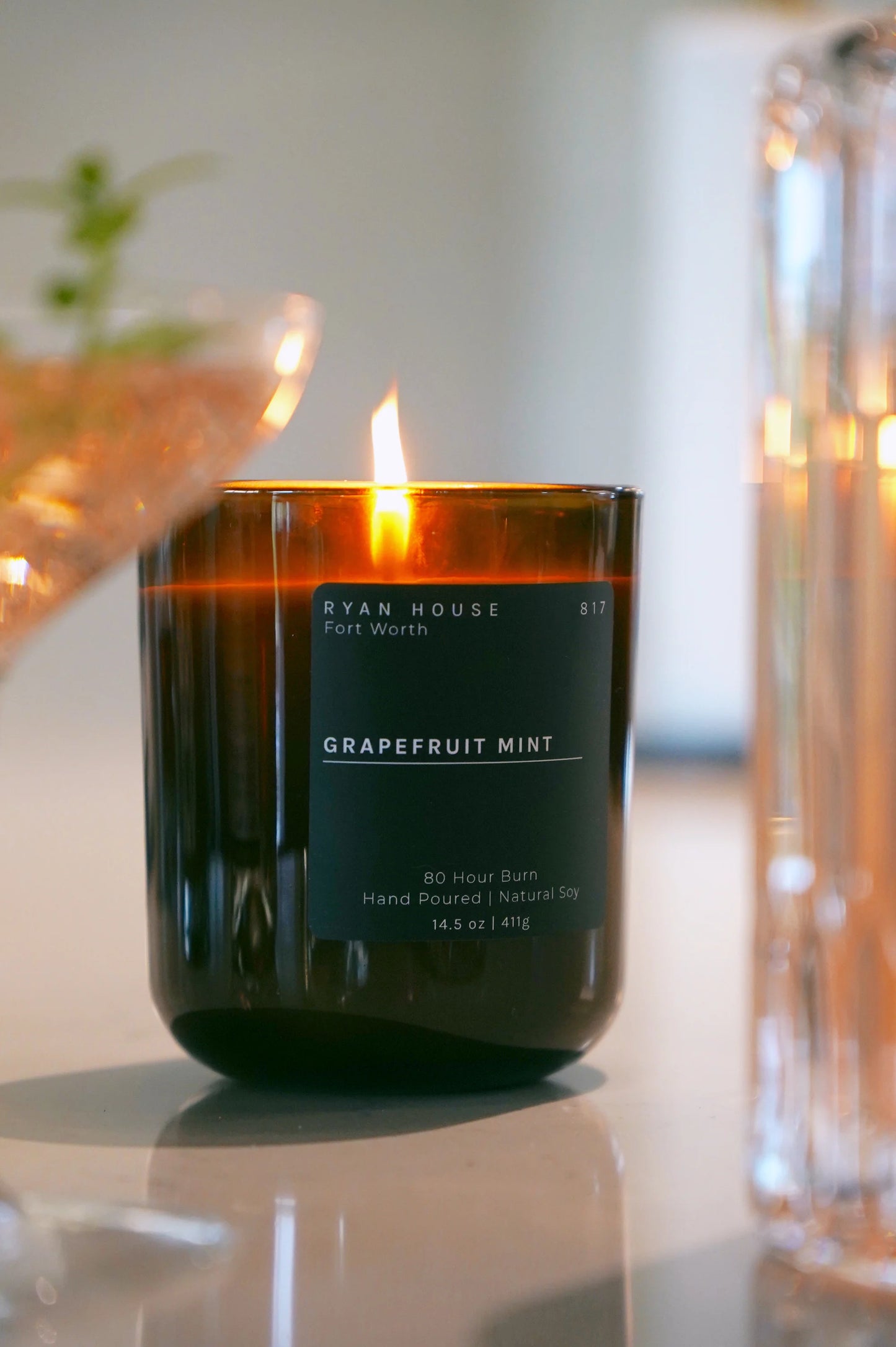 Ryan House Black Label Candle