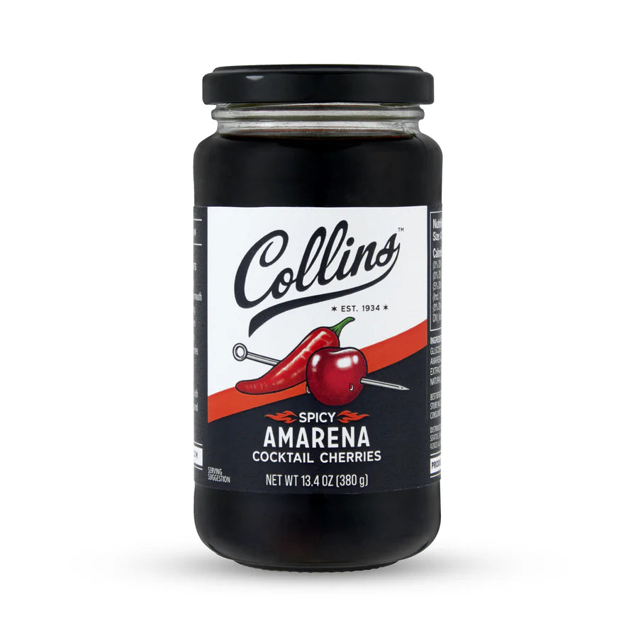 Collins 13.4 oz. Spicy Amarena Cherries