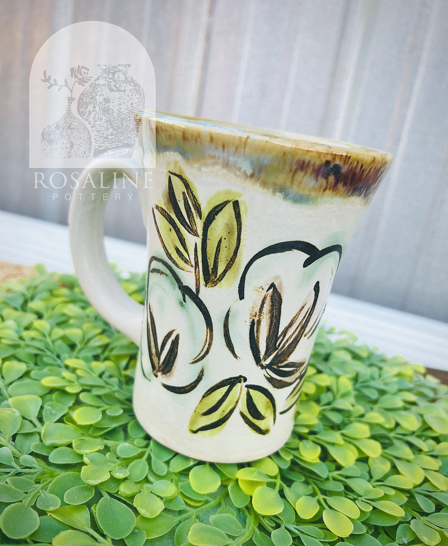 Rosaline Pottery Cotton Mug