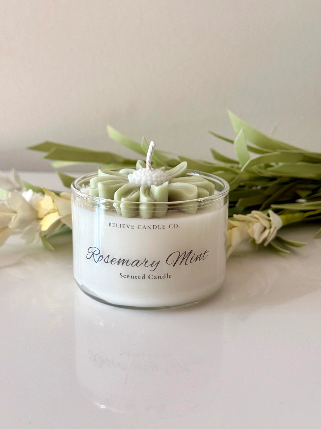 Believe Candle Co. Mini Daisy Candle