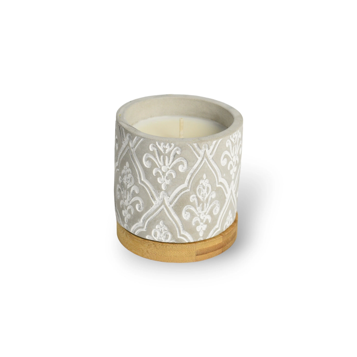Bourbon Royalty 3oz Damask Stone Candle