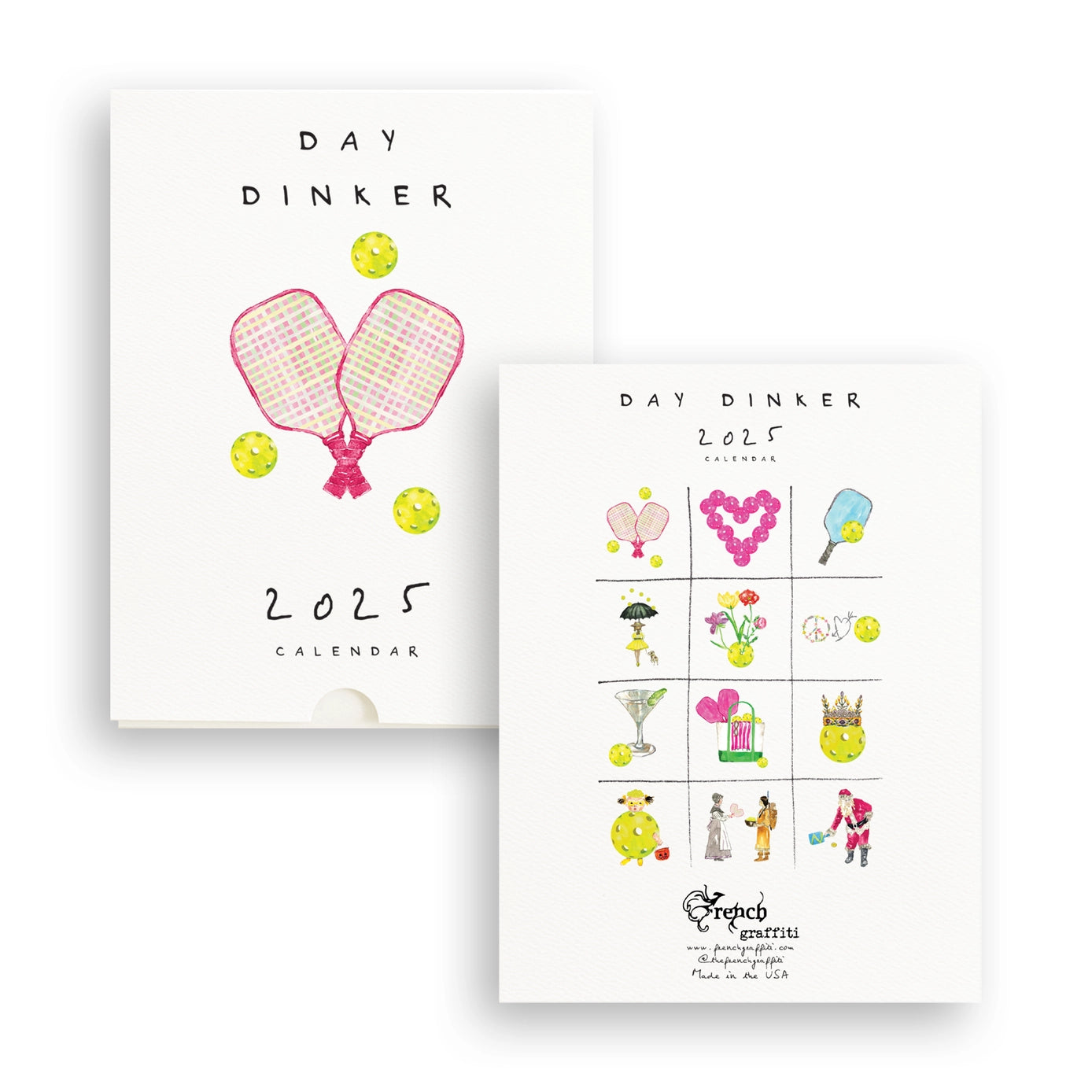 Day Dinker 2025 Calendar