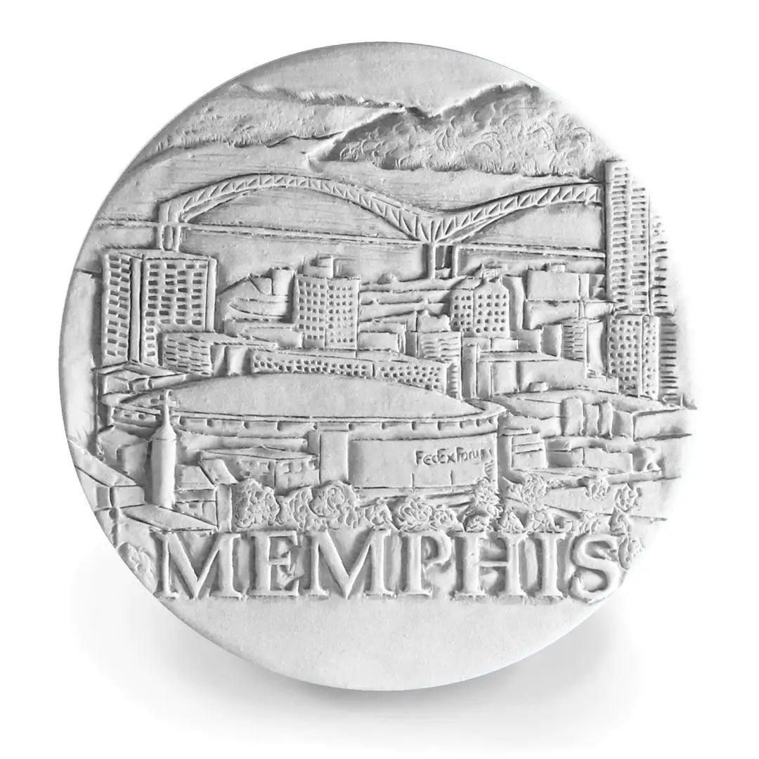 Memphis Fedex Forum Coaster Set