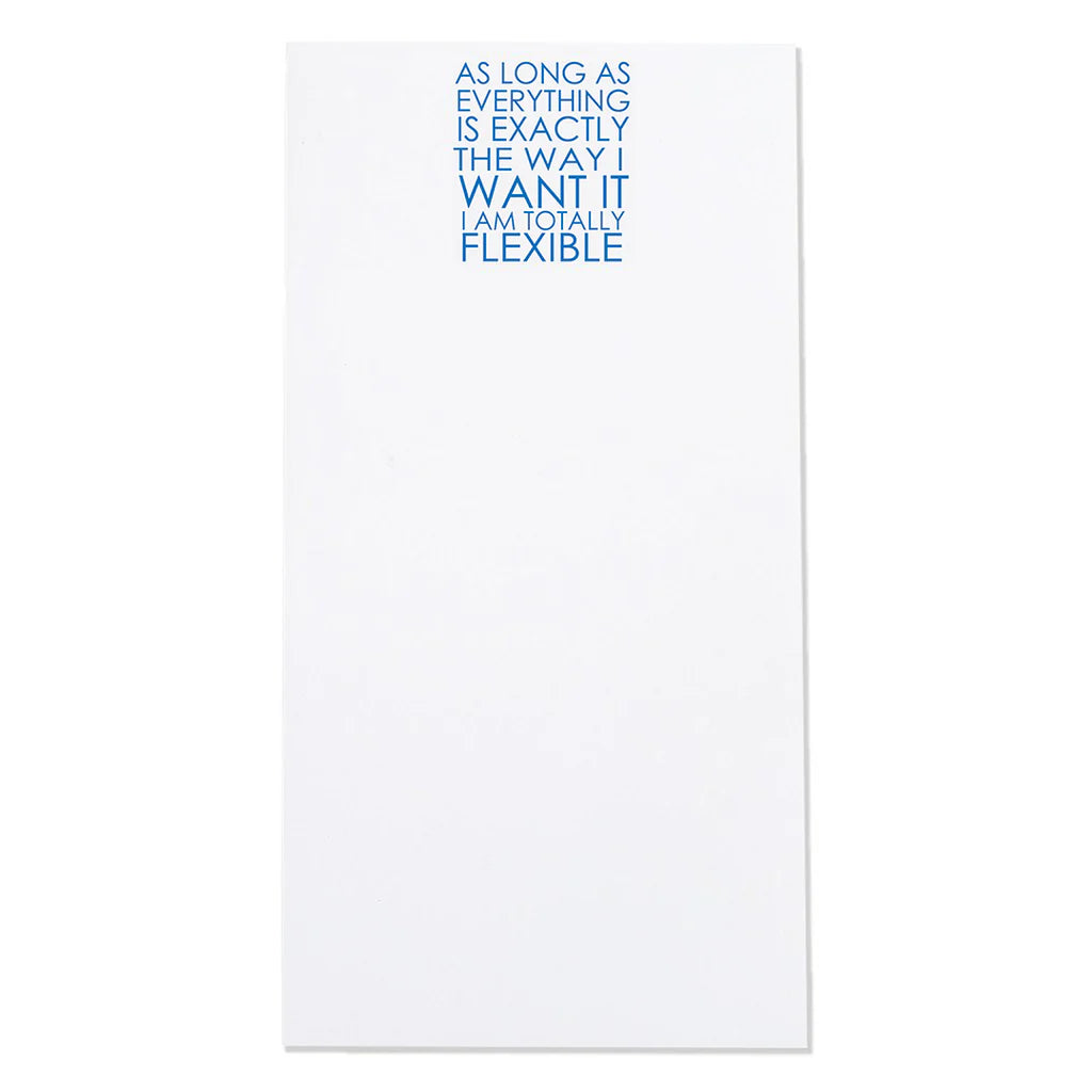 Totally Flexible Magnetic Notepad