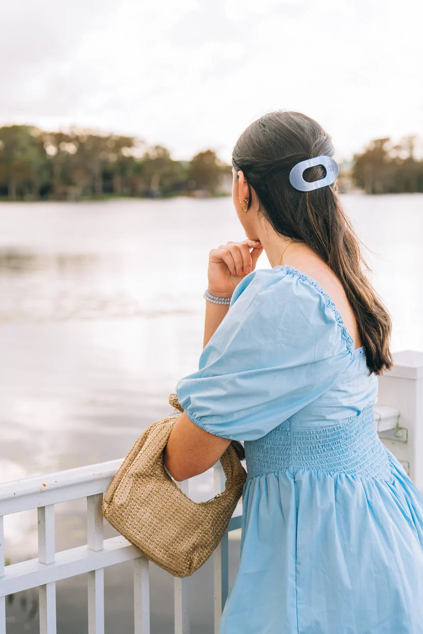 Teleties Hampton Bay Flat Round Hair Clip