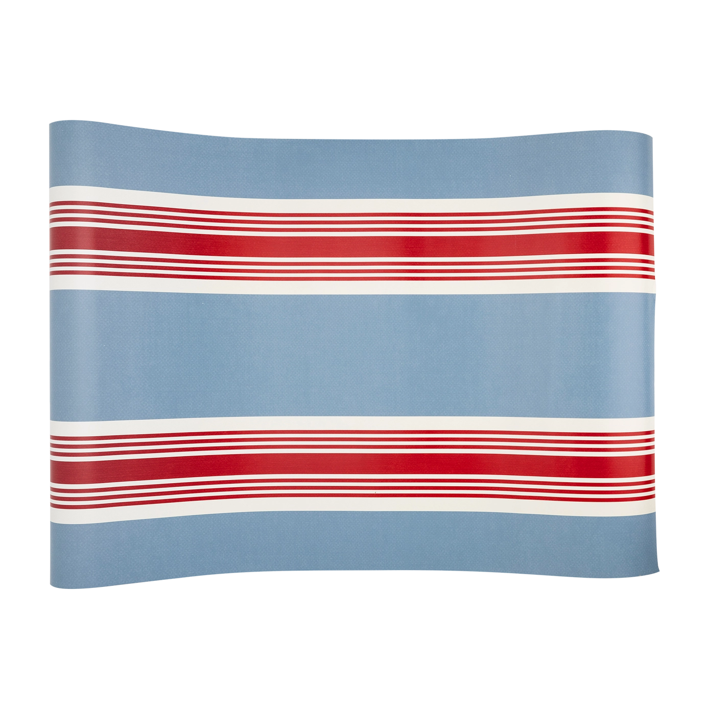 Hamptons Striped Paper Table Runner