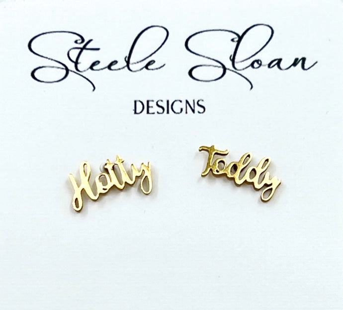 Hotty Toddy Stud Earrings