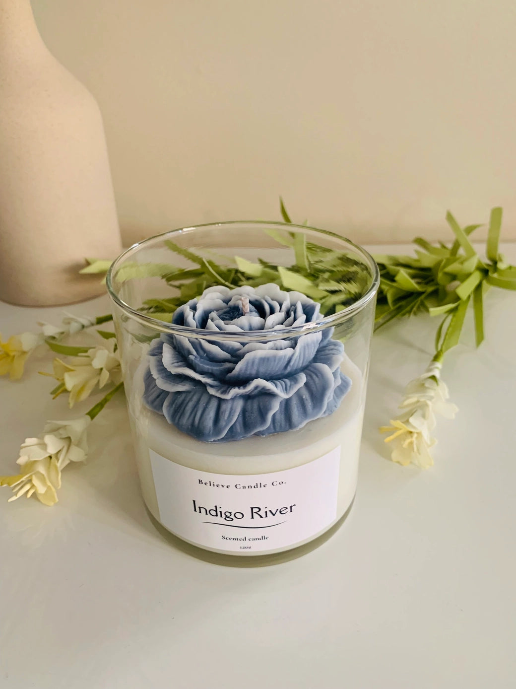 Believe Candle Co. Indigo River Jar Candle