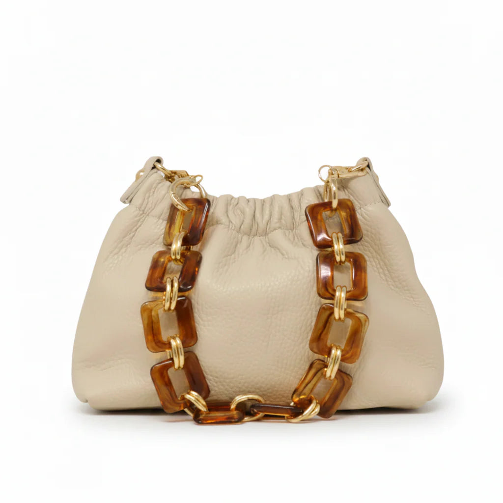 Genuine Italian Leather Clutch & Crossbody Bag