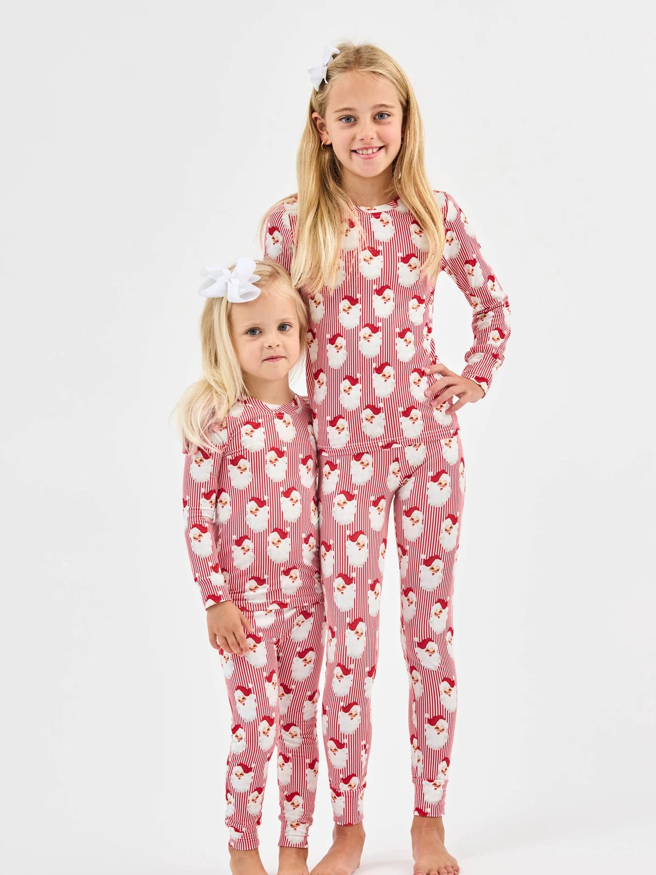 Kids Pajama Set – Santa Baby Red