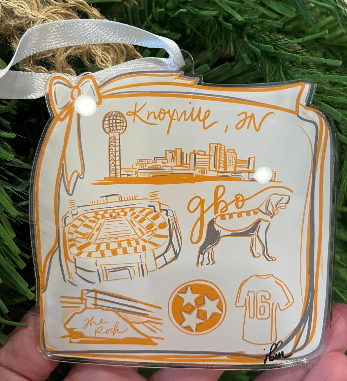 Knoxville Acrylic Ornament