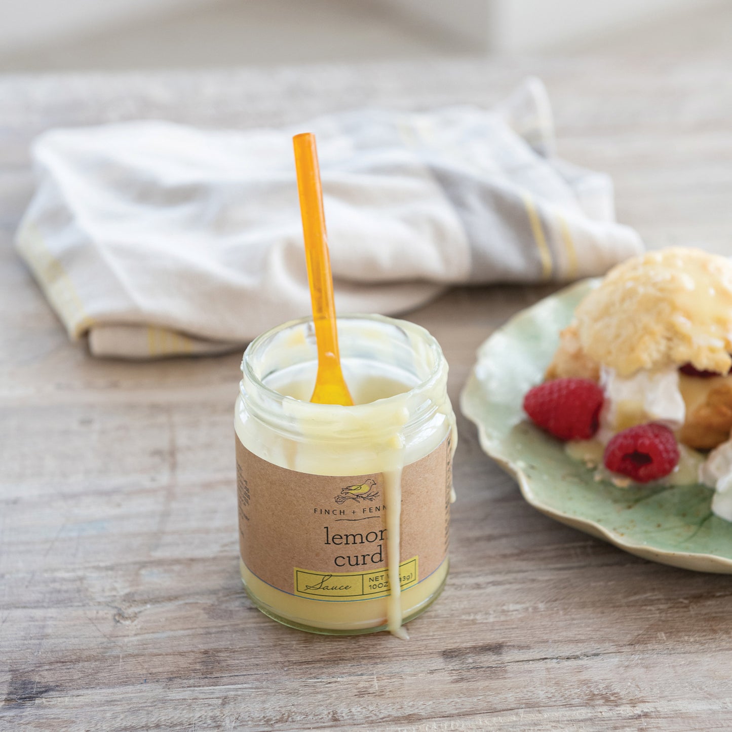 Finch + Fennel Lemon Curd Sauce
