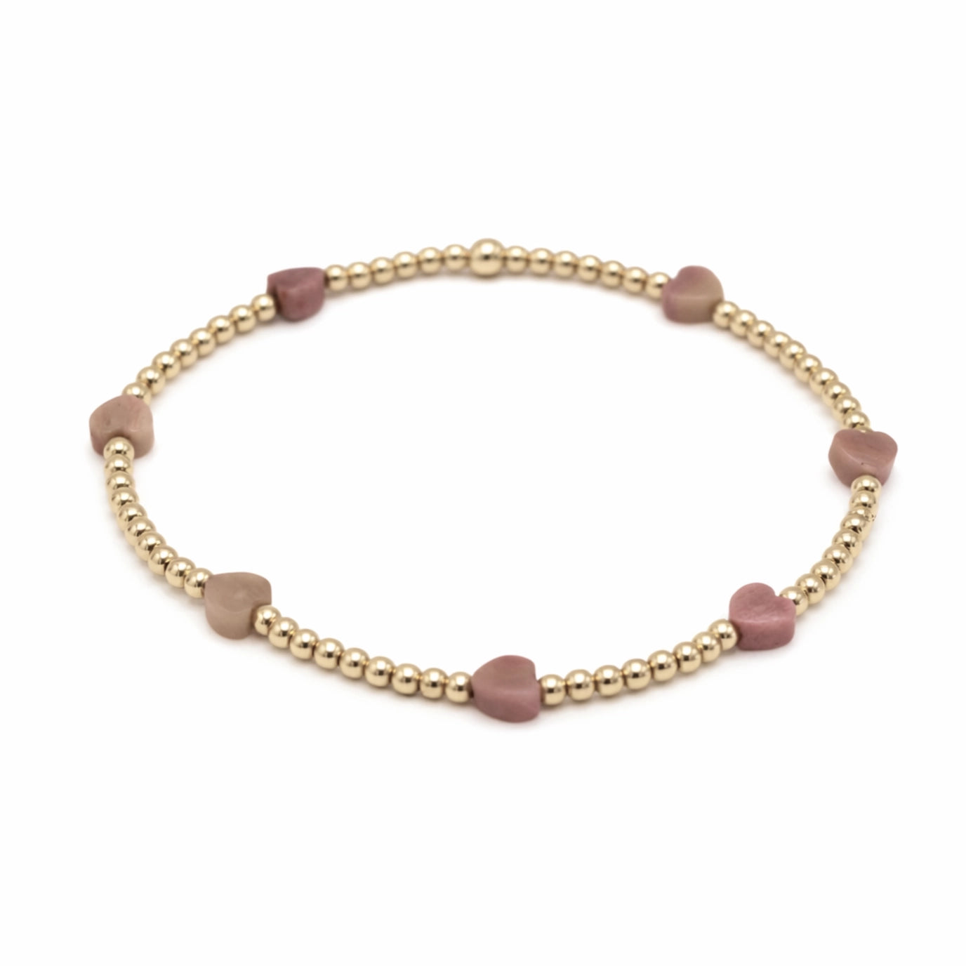 The Love Bracelet in Lilac Natural Stone
