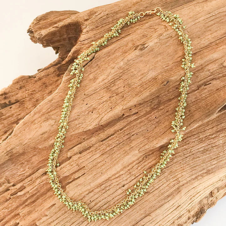 Small Cluster Rosary Necklace