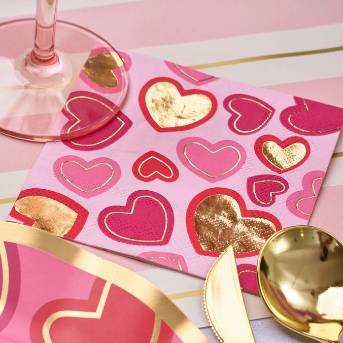 Love Notes Cocktail Napkins