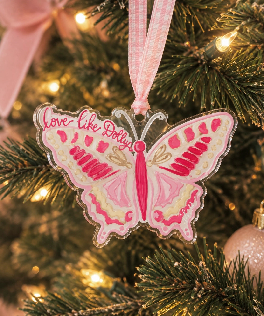 Love Like Dolly Acrylic Ornament