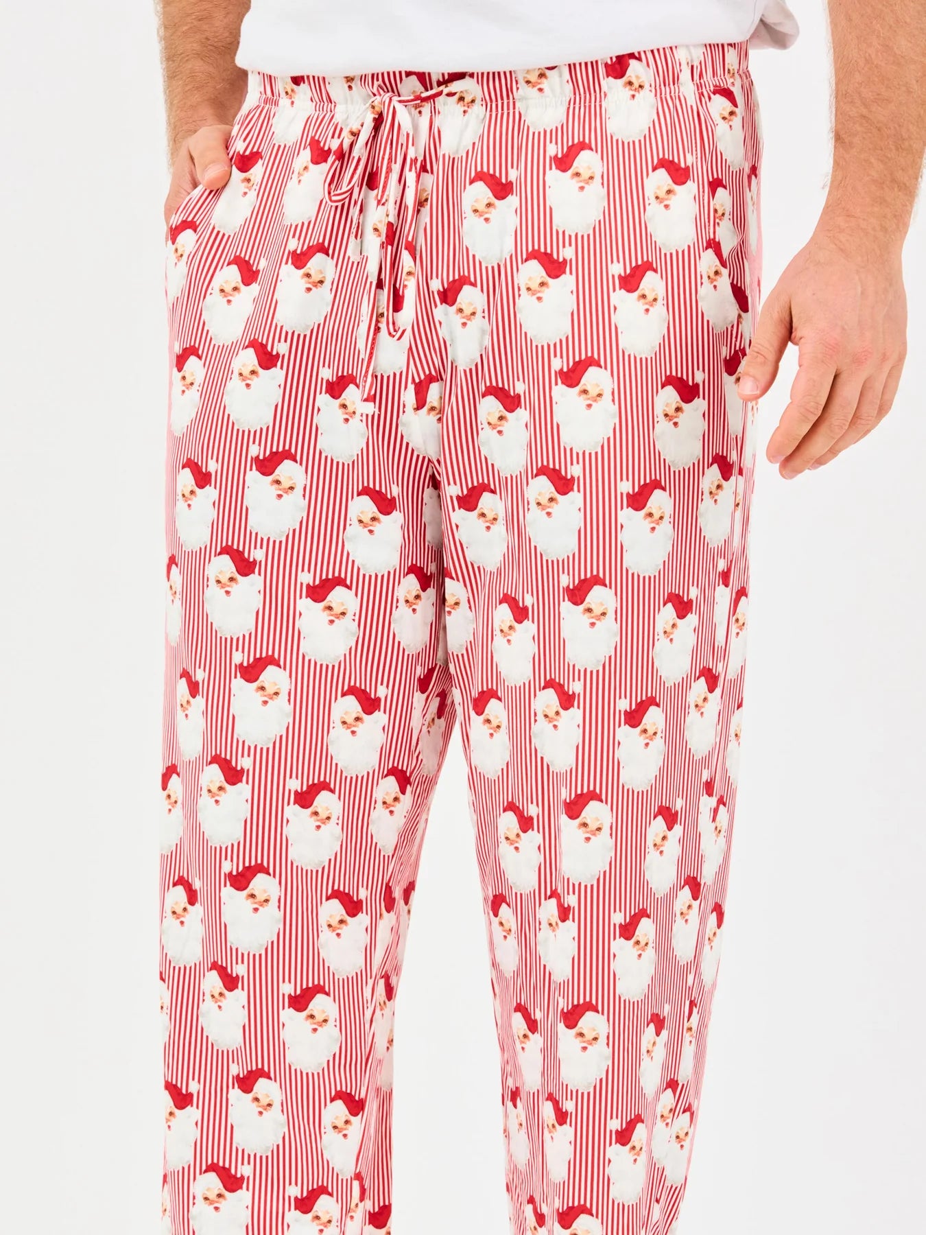 Men's Pajama Pants – Santa Baby Red