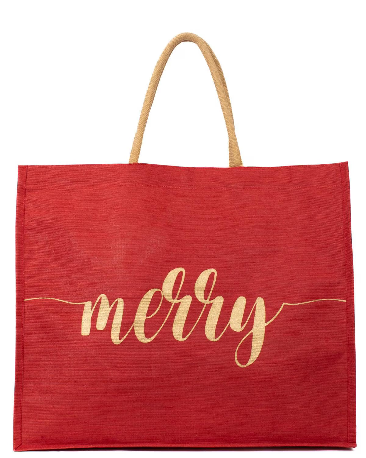Merry Script Juco Carryalll Tote