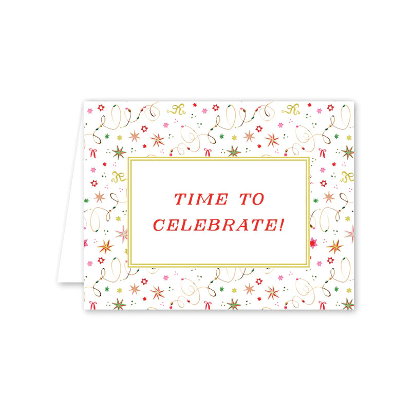 Merry Ribbons Celebrate Card