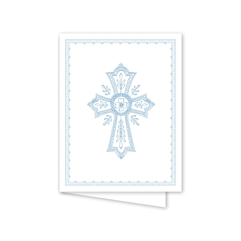 Neoclassic Cross Blue Card