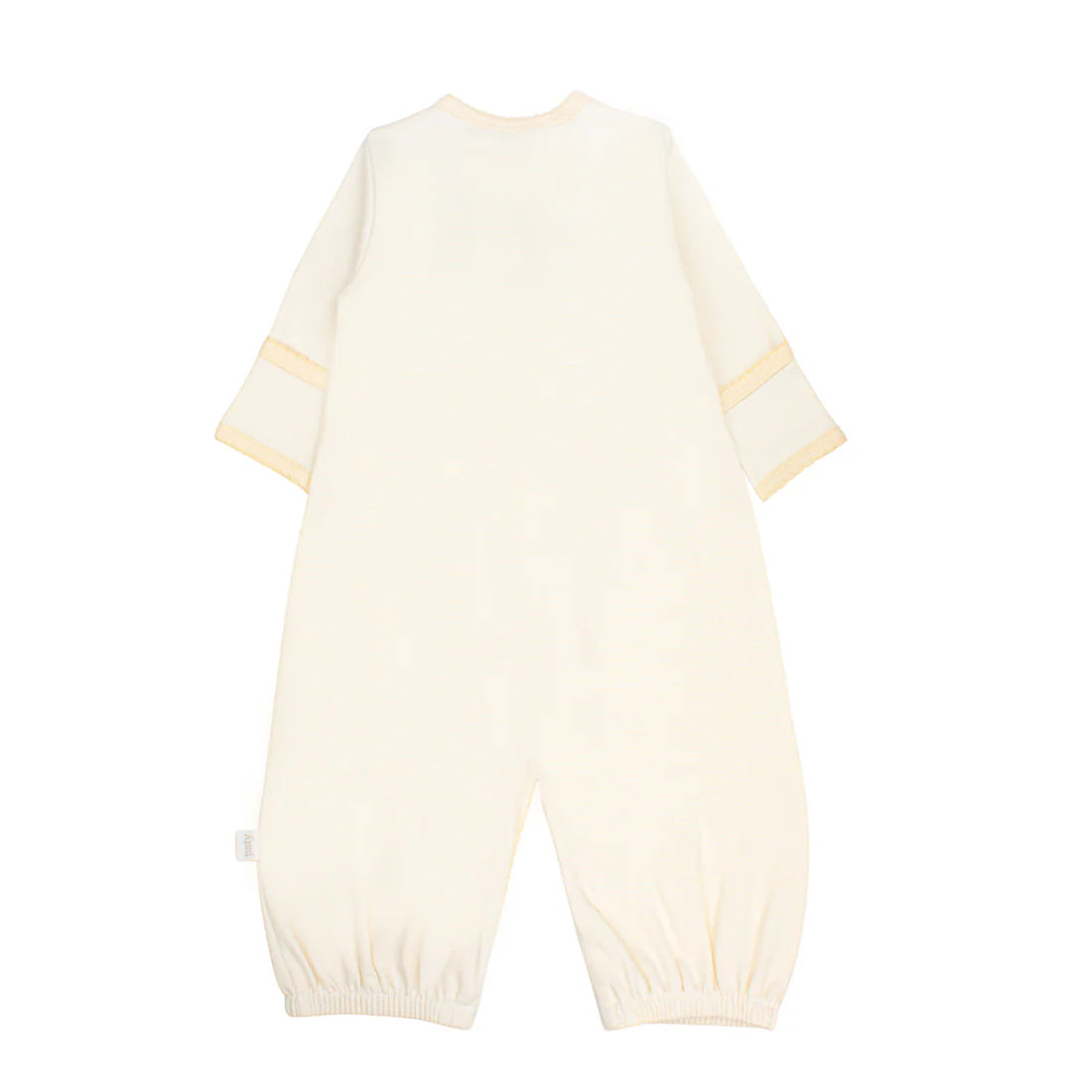 Paty Oatmeal Stripe Converter Gown