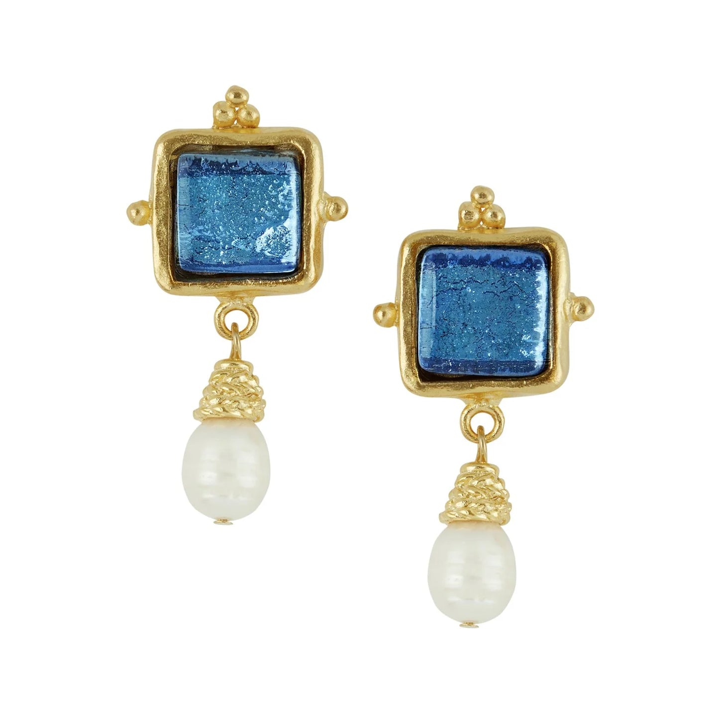 Susan Shaw Madeline Pearl Drop Earrings