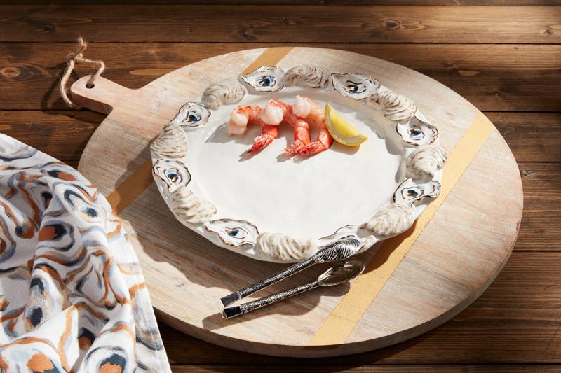 Round Oyster Platter Set