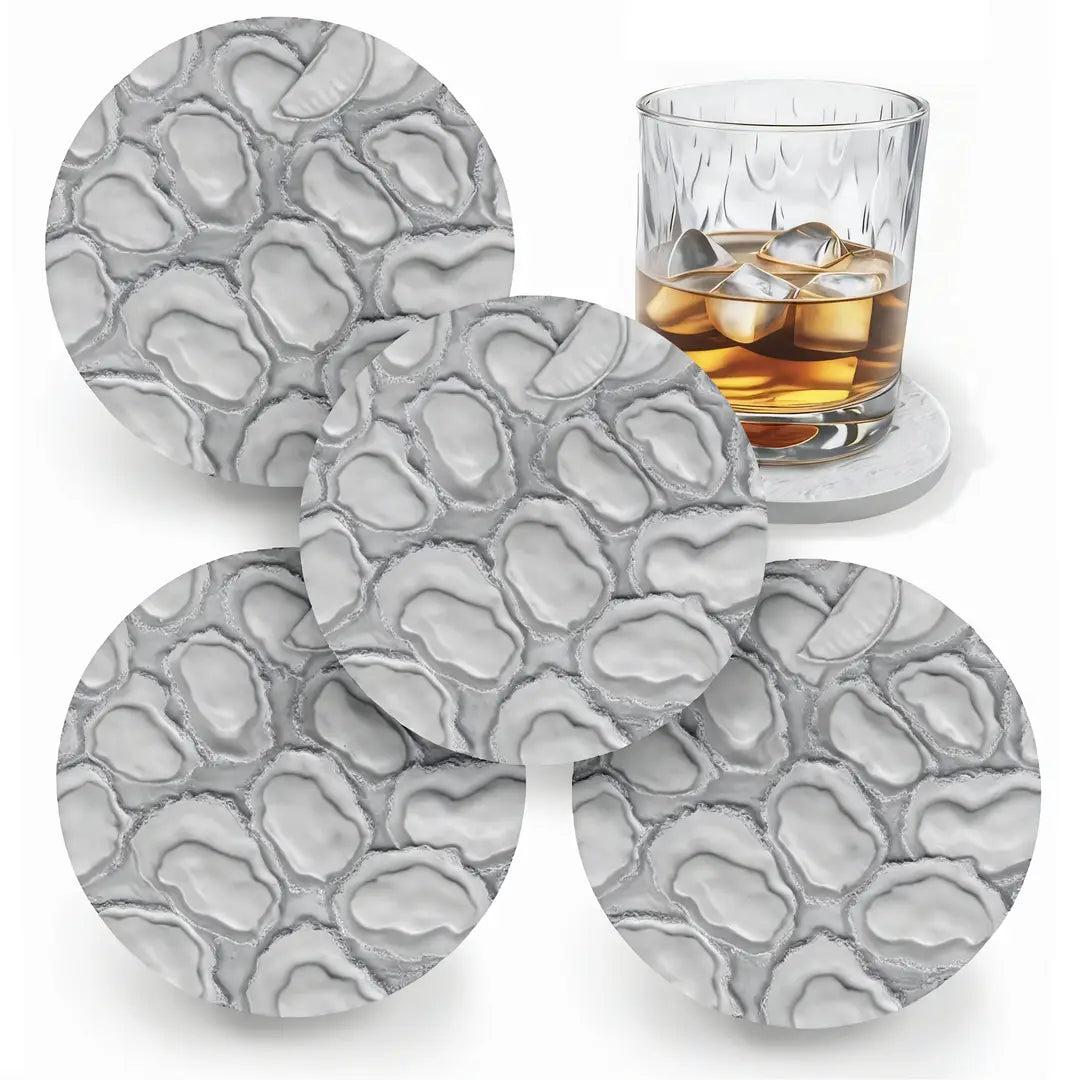 Oysters on the Half Shell Coaster Set