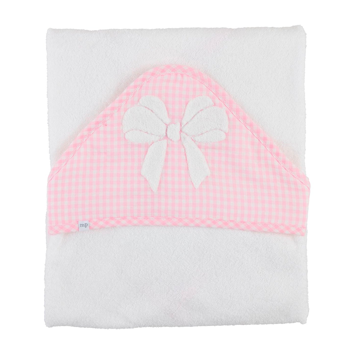 Pink Bow Hooded Towel