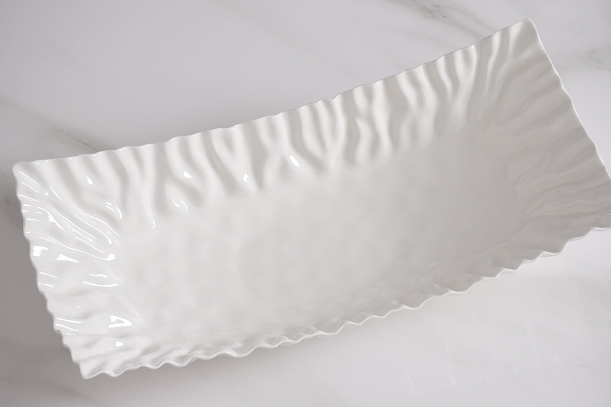 Pampa Bay Mascali Bianca Rectangular Centerpiece