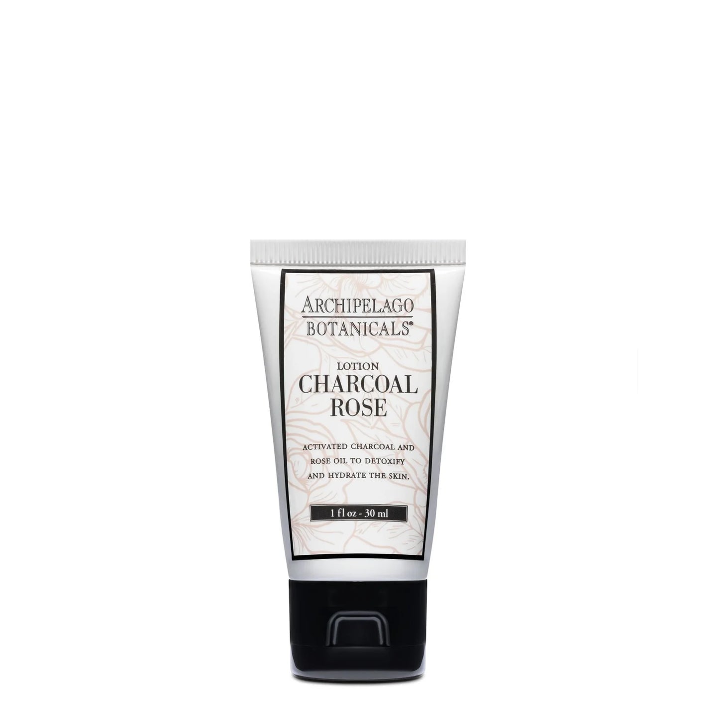 Archipelago Botanicals Charcoal Rose Travel Size Lotion