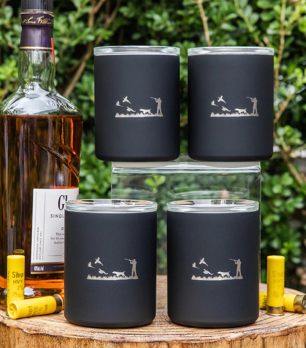 Vinglacé Limited Edition Bird Hunter Whiskey Glass