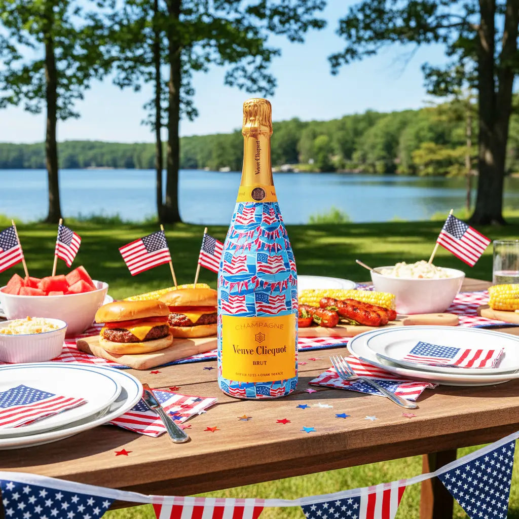 Beau Bottles Champagne Wrap – Stars & Stripes