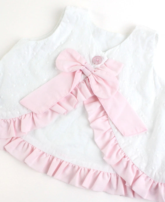 Swiss Dot Swing Top and Bloomer Set