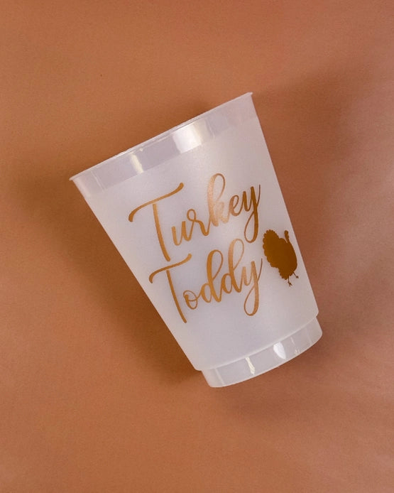 Turkey Toddy Thanksgiving Frosted Cups