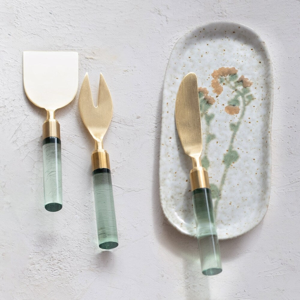 Resin Handle Cheese Utensil Set of 3