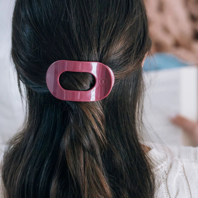 Teleties Wild Side Flat Round Hair Clip