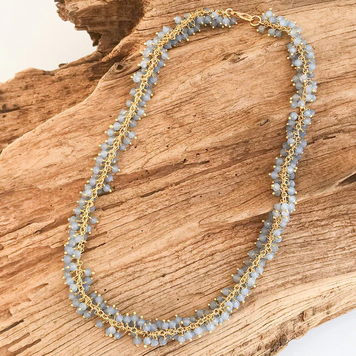 Medium Cluster Rosary Necklace