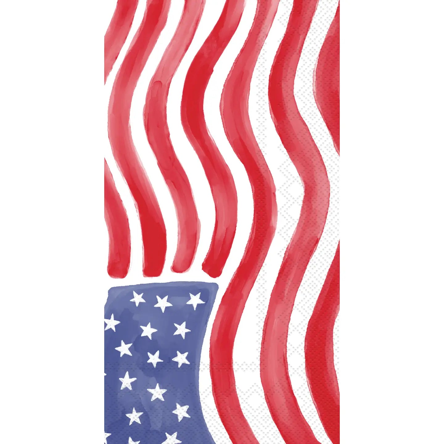 Stars & Stripes Stamp Guest Towels