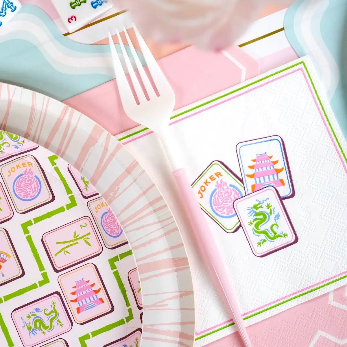Mahjong Napkins